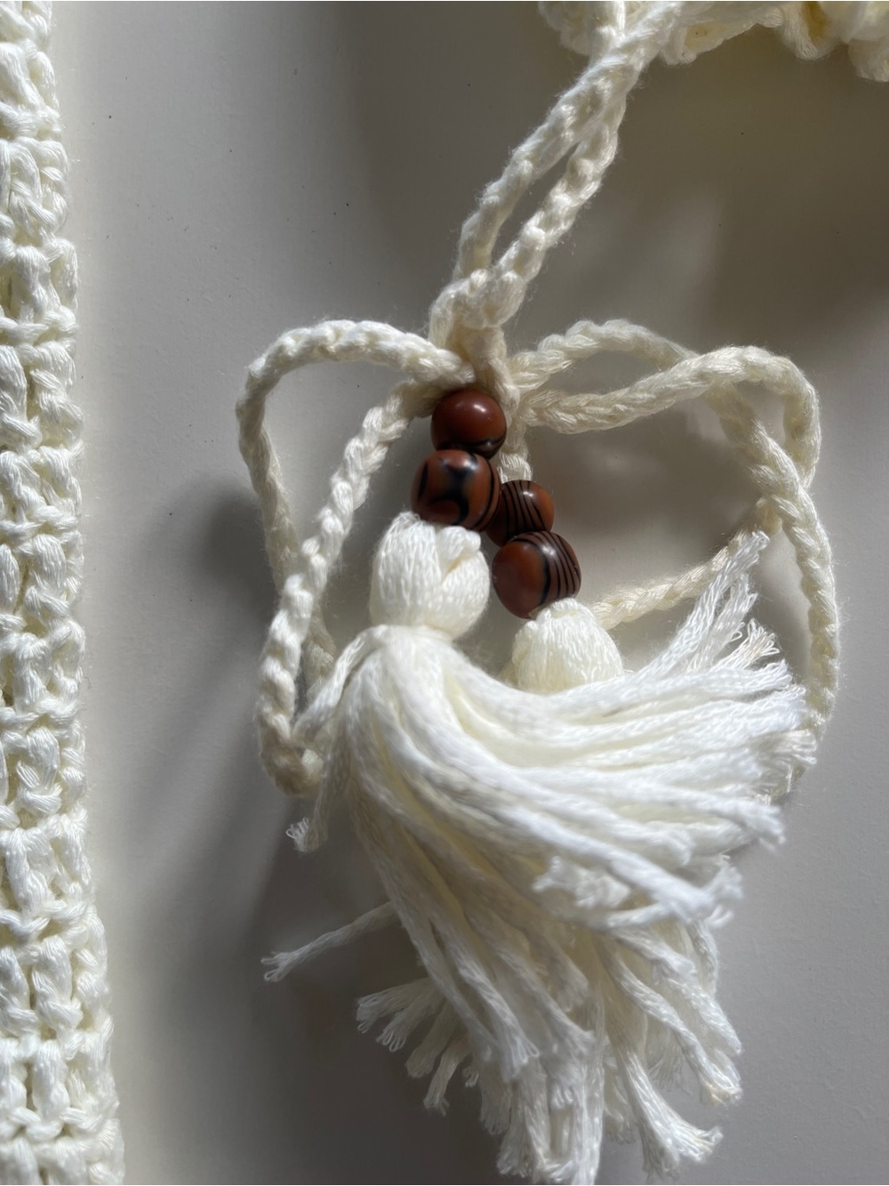 Beginning Boutique Cream Crochet Mini Dress - Picture 11 of 11